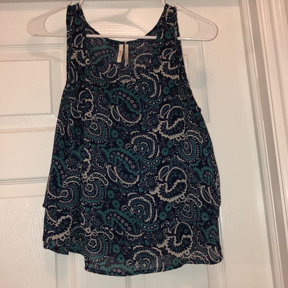Layered crop top